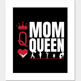 Mom Queen of Hearts Posters and Art